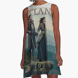 Outlander 2020 A Line Dress