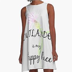Outlander Happy Place A-Line Dress