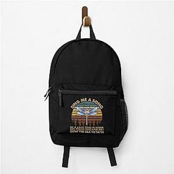 Vintage over the sea art film for fans Backpack