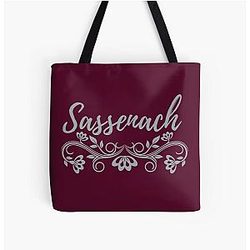 Sassenach Outlander Inspired Designs All Over Print Tote Bag