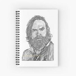 Murtaugh Fitzgibbons Fraser from Outlander charcoal