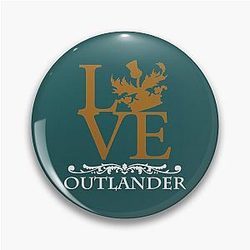 Outlander Merch Pin