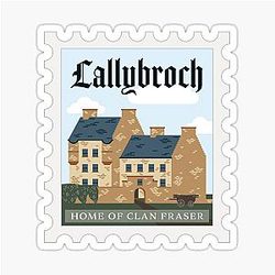 Lallybroch Outlander Sticker