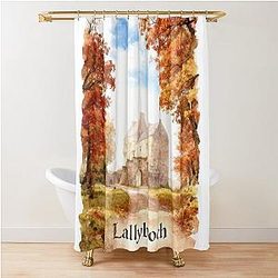Lallybroch Outlander Shower Curtain