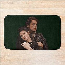 Outlander Claire and Jamie Bath Mat