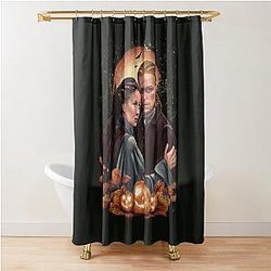 Jamie and Claire - Outlander Halloween Shower Curtain