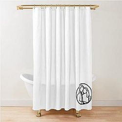 Claire and Jamie Fraser Outlander Shower Curtain