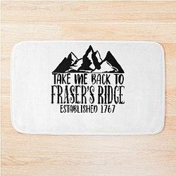Fraser's Outlander Art Film For Fans Bath Mat