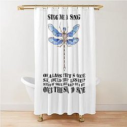 Merry the Outlander art film for fans shower curtain