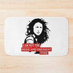 I am The Outlander Art Film For Fans Bath Mat