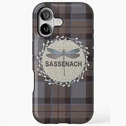 Outlander Fraser Tartan Kilt Sassenach iPhone Case