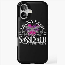 Dinna Fash Sassenach Dragonfly Outlander TShirt19 iPhone Tough Case