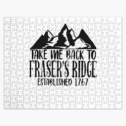 Take me back to Frasers Outlander Art Film for fans a Jigsaw Puzzle