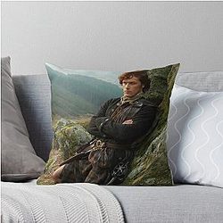Outlander Jamie Fraser Pillow