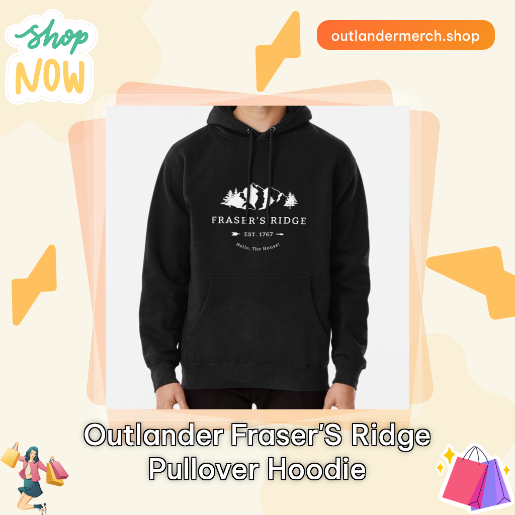 Outlander Fraser's Ridge Pullover Hoodie
