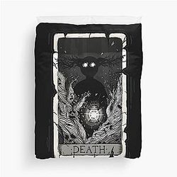 Over the Garden Wall Tarotkaarten De Beast Wiccan dekbedovertrek