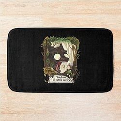 Sie haben schöne Augen over the garden wall Badematte