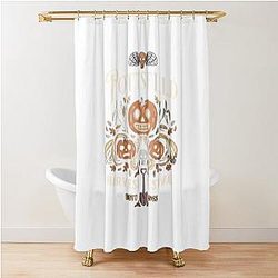 Halloween Herbst Garten Dusche Vorhang