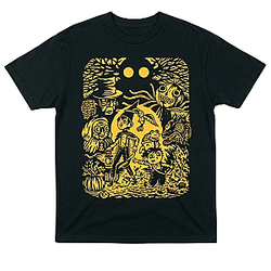 The Beast Silhouette Woodcut LA 2304 Over The Garden Wall T-Shirts