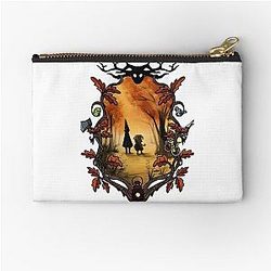 Über die Gartenwand Tier Zipper Pouch