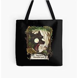 Sie haben schöne Augen über die Wand Alle Over Print Tote Bag