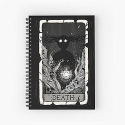 Over the Garden Wall Tarot Karten das Bestie Wiccan Spiral Notebook
