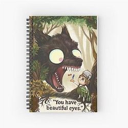 Sie haben schöne Augen over the garden wall Spiral-Notebook