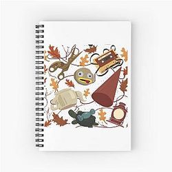Over the Garden Wall Muster Notizbuch