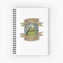 Der Weg ist nicht Over the Garden Wall Notizbuch