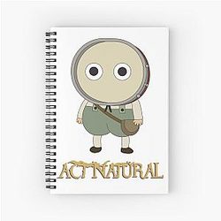 Natürliche Over the Garden Wall Spiral-Notebook