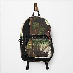 Sie haben schöne Augen über den Gartenrucksack