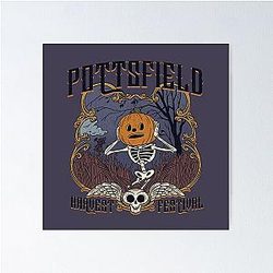 Over the Garden Wall Pottsfield Harvest Festival Poster