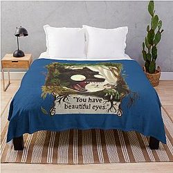 Sie haben wunderschön über den Garten Throw Blanket