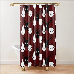 Over the Garden Wall Shower Curtain