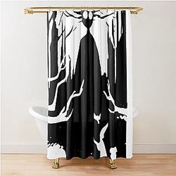 Over the garden wall beast Shower Curtain