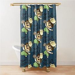 Greg Rock Fact Over the Garden Wall Shower Curtain