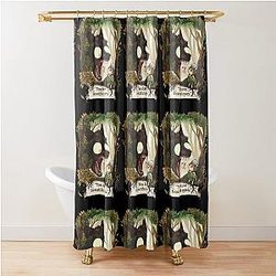 You have beautiful eyes. Over the garden wall shower curtain.