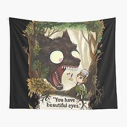 You have beautiful eyes over the garden wall tapestry