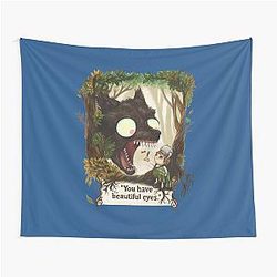 You have beautiful eyes over the garden wall Tapestry