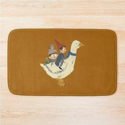 Gooseback Ride Over the Garden Wall Bath Mat