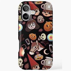 Over the Garden Wall Pattern Logger iPhone Tough Case