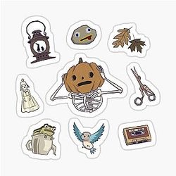 Over The Garden Wall Sticker Sheet