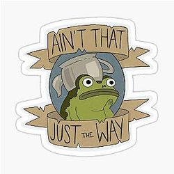 Ain't That The Way Over the Garden Wall Sticker
