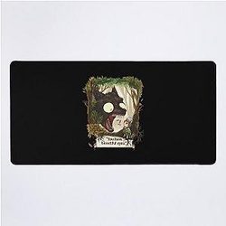 You have beautiful eyes over the garden wall desk mat