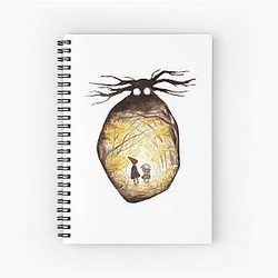 Wirt and Greg Over the Garden Wall Spiral Notebook