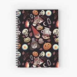 Over the Garden Spiral Notebook