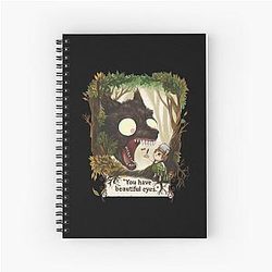 You Have Beautiful Eyes Spiral Notebook