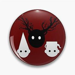 Over the Garden Wall Silhouettes Pin