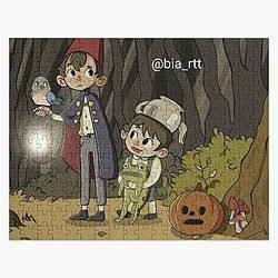 Into the Unknown Over the Garden Wall Art Jigsaw Puzzle