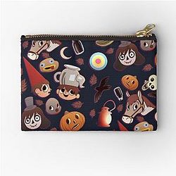 Over the Garden Wall Pattern Zipper Pouch
